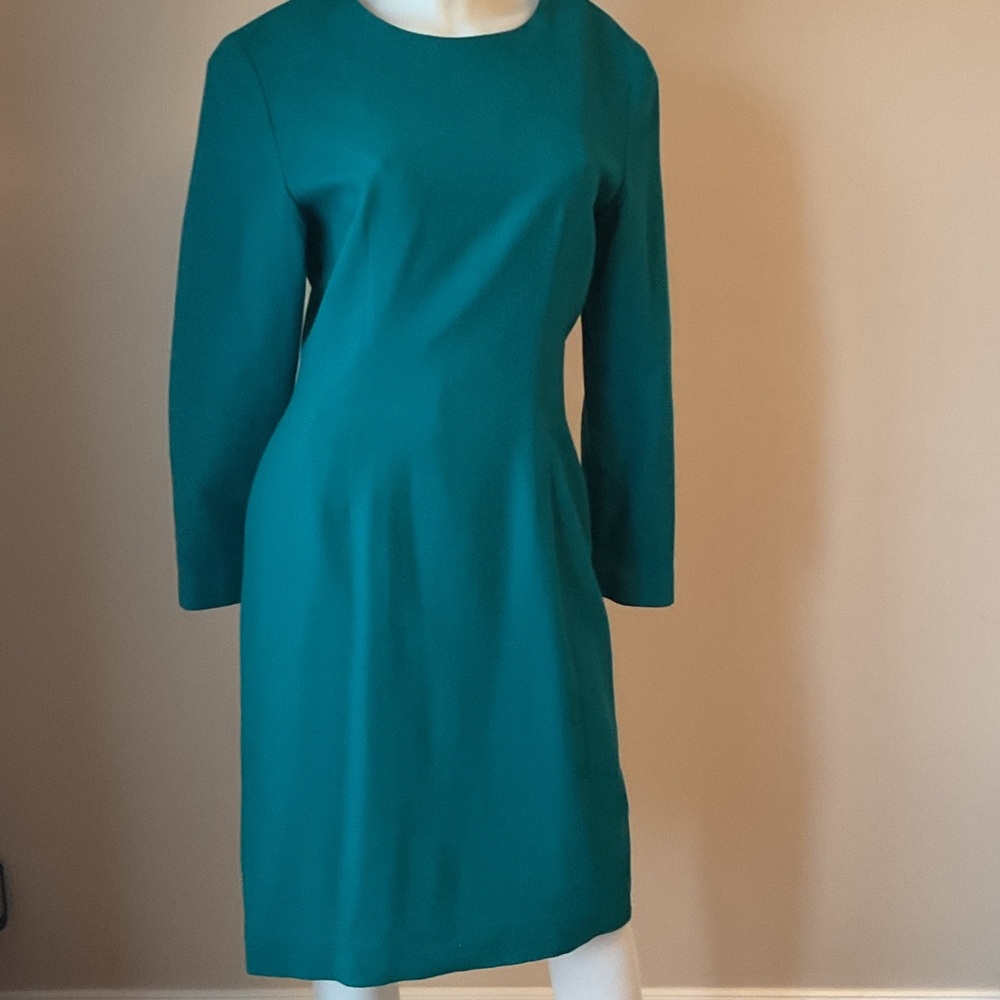 Talbots Wool Long Sleeve Dress